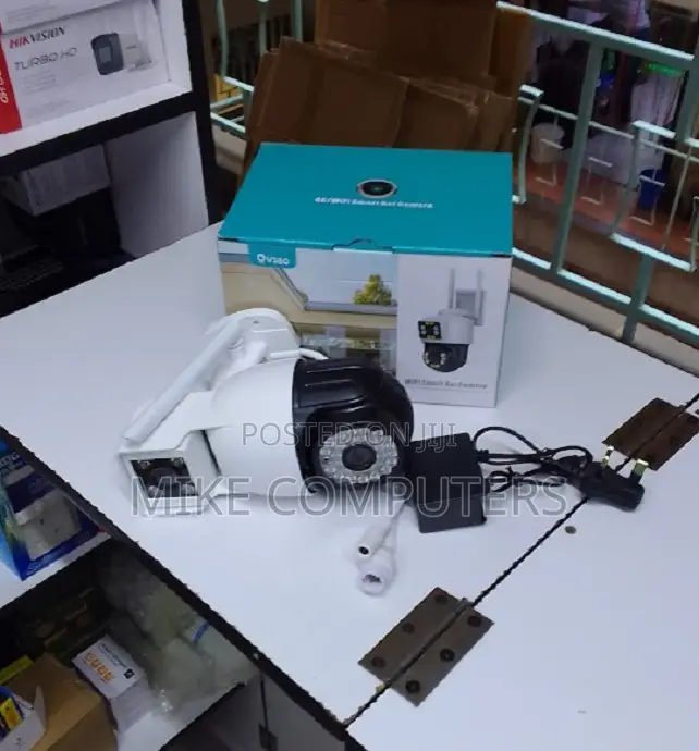 4g CCTV PTZ Camera Dual-Screen Surveillance