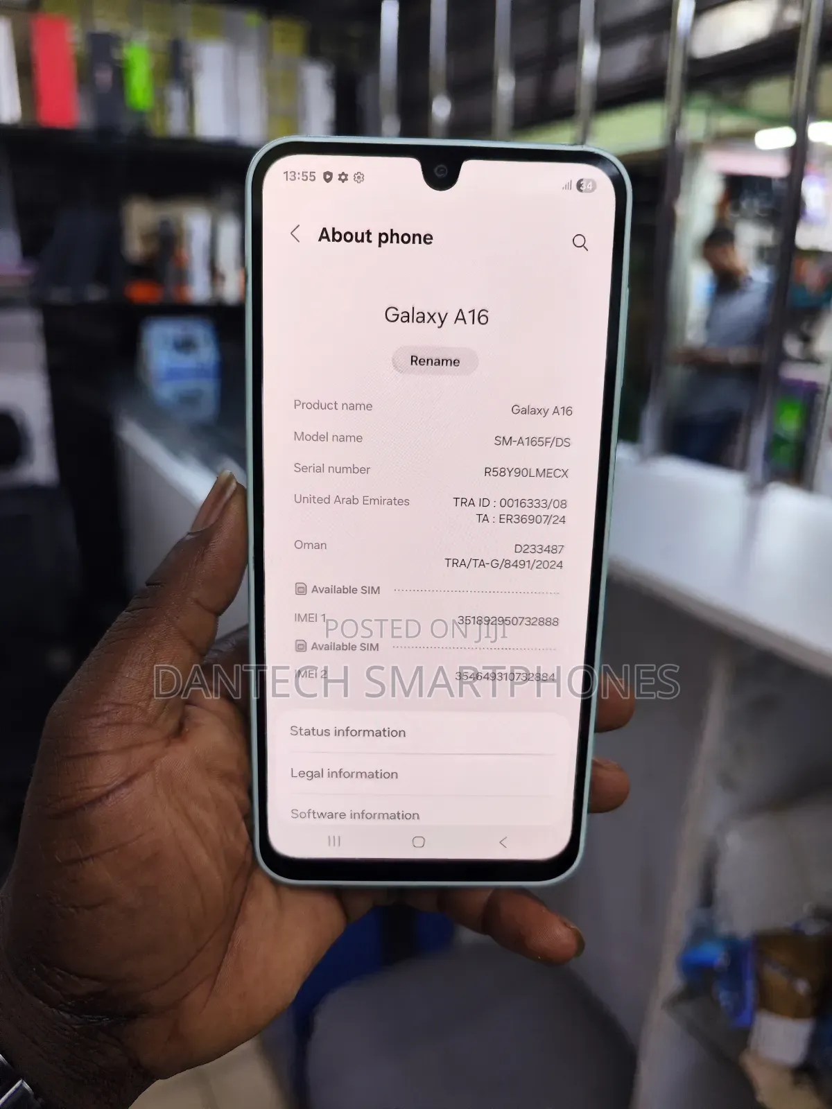 Samsung Galaxy A16 128 GB Blue