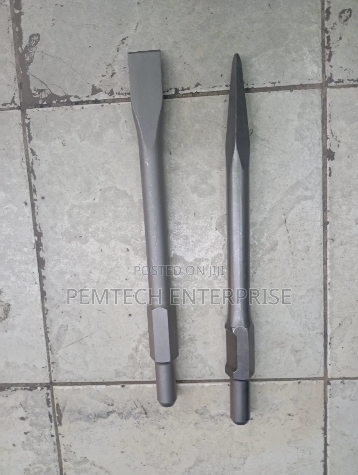Hex Shank Chisels for Demolition Hammers.