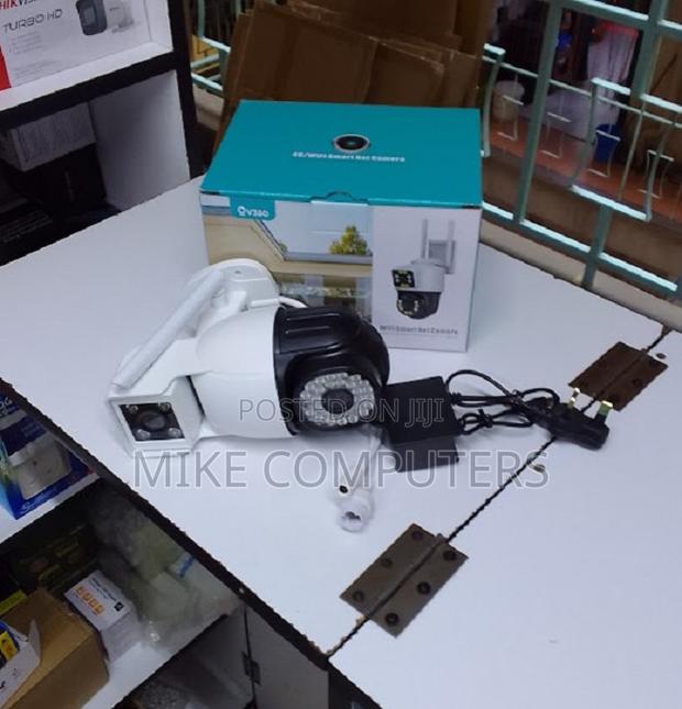 4g Sim Card Double Lens CCTV Surveillance Camera - main view