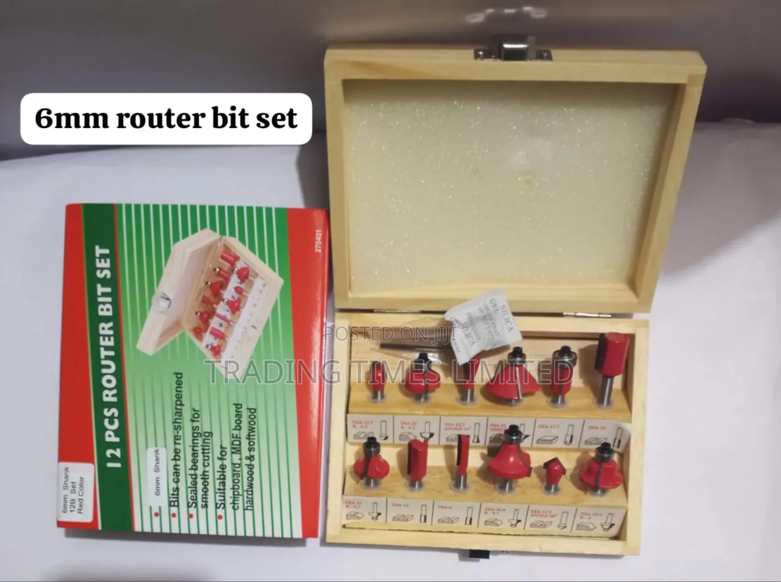 6mm Router Bit Set