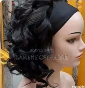Headband Human Hair Wig