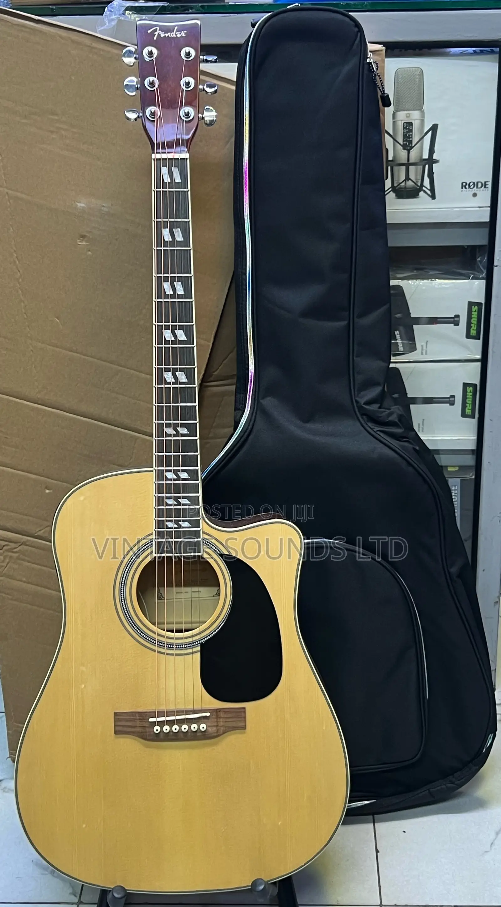 Fender Semi Acoustic Guitar Padded Bag / New