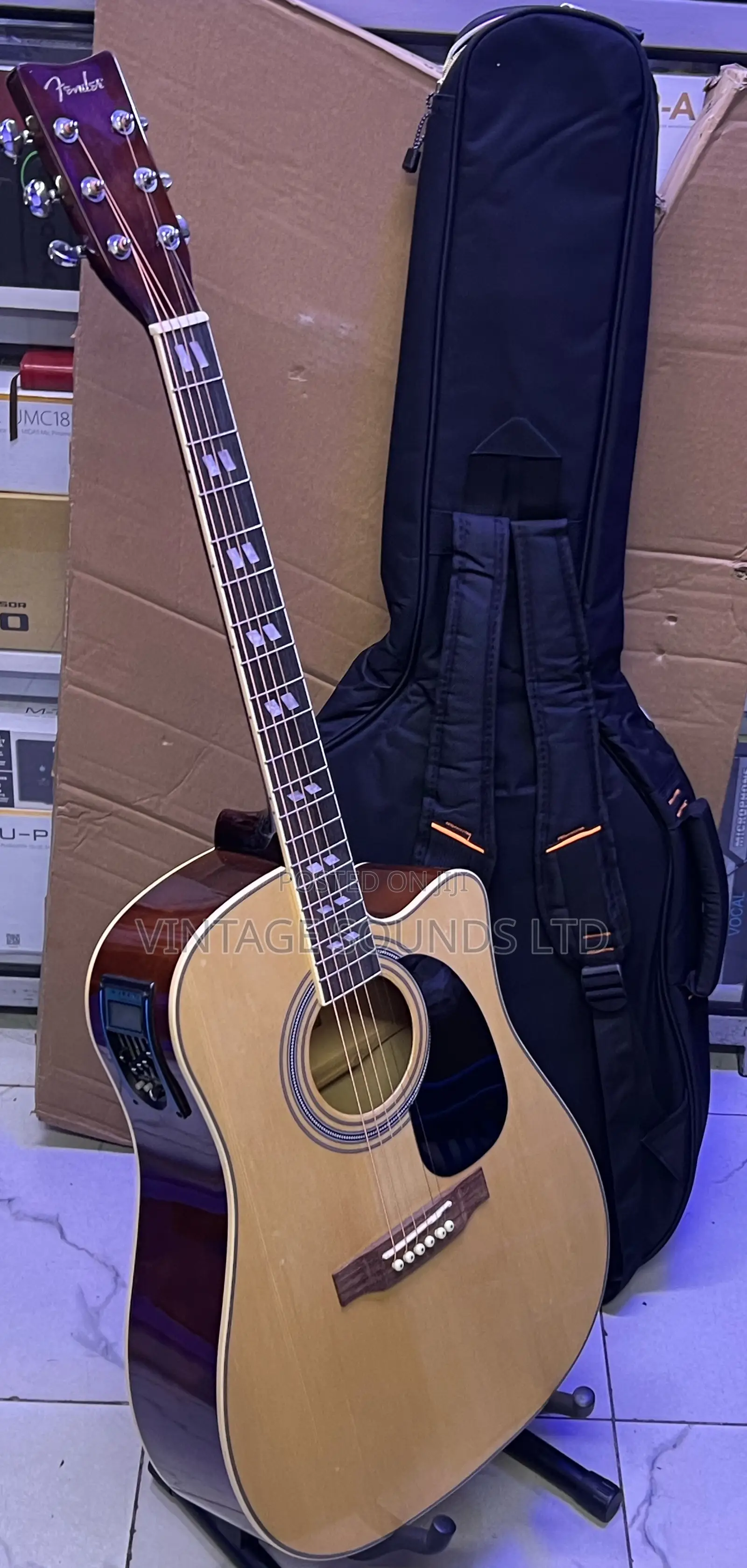 Original Fender 41” Eq Semi Electric Guitar Gig Bag