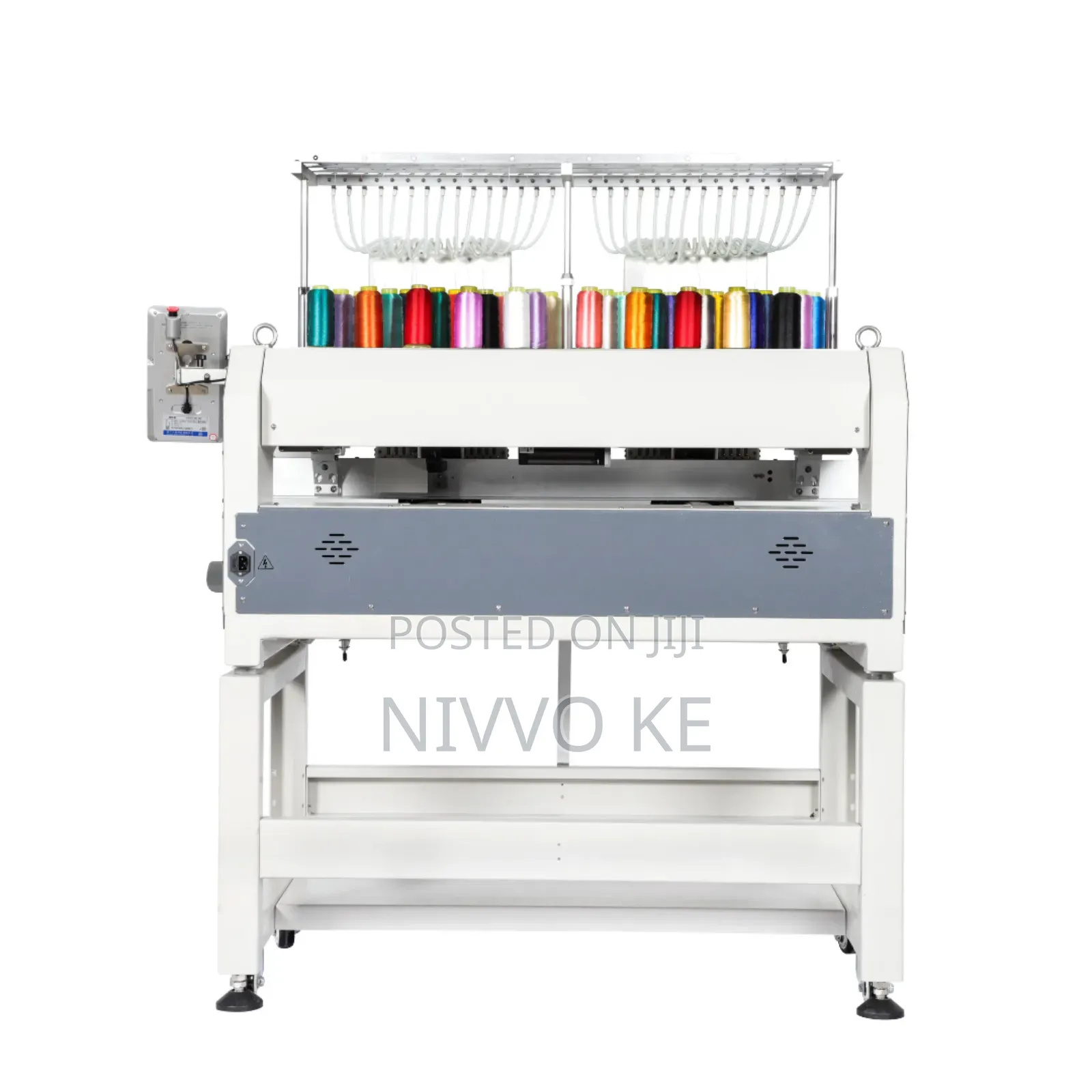 Dual-Head 9-Needle Embroidery Machine – Built for Fast Production