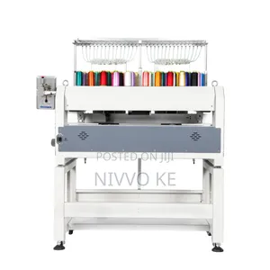 Dual-Head 9-Needle Embroidery Machine – Built for Fast Production