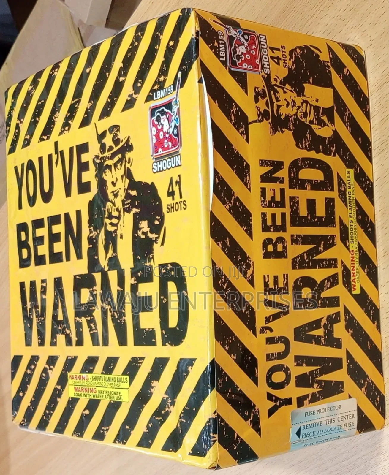 You've Been Warned Fireworks