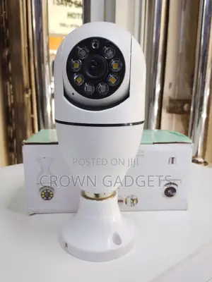 380° Wifi Panorama CCTV Bulb Camera With Night Vision