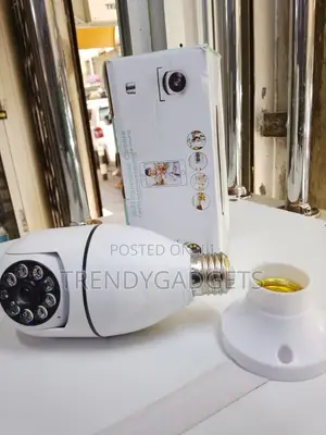 Smart E27 Wifi Bulb Camera 360° Motion Detection