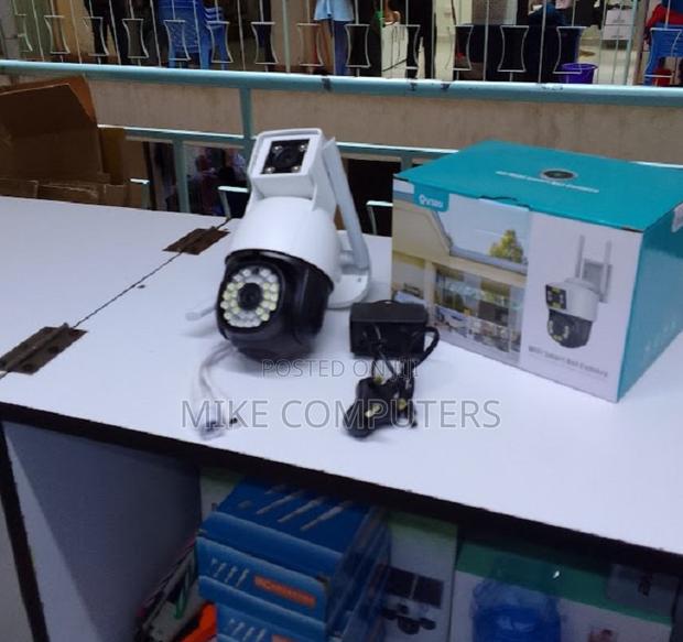 4g Dual Lens PTZ Camera With Sim Slot 4g Simcard CCTV - main view