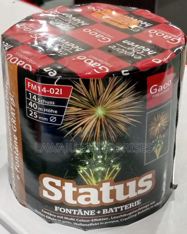 Status Fireworks - main view