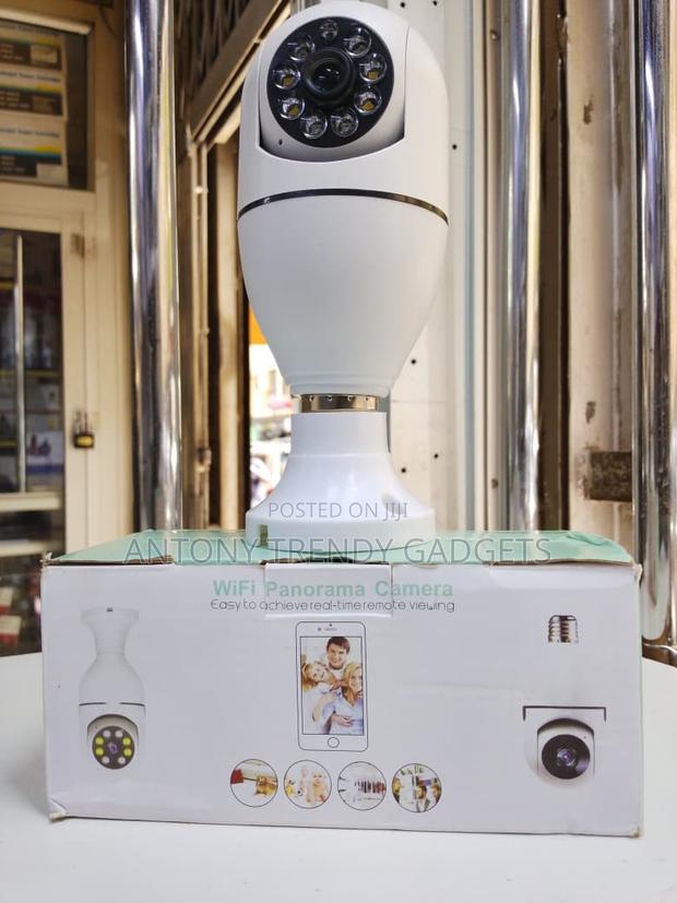 Wireless Wifi Light Bulb Cctv Camera With Night Vision - main view