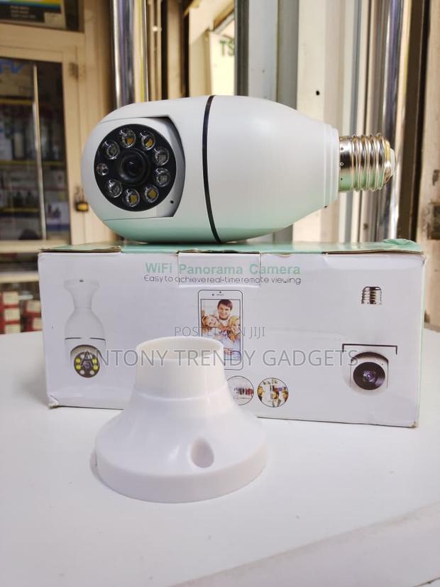 360° Panorama E27 Wifi Security Camera Motion Detection - main view