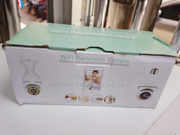 Smart Bulb Cctv Camera With Two-way Audio & App Control - main view