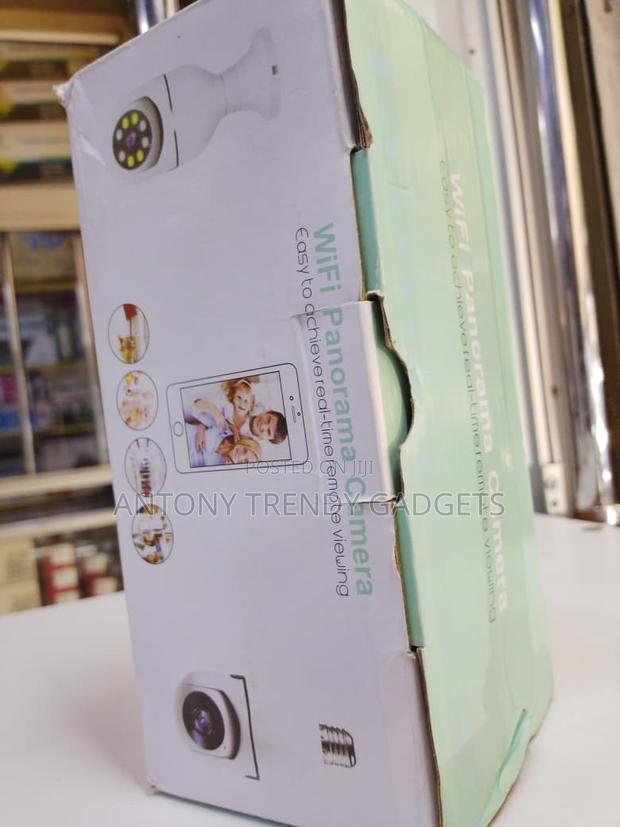 E27 Wifi 380° Panoramic Home Security Camera - main view