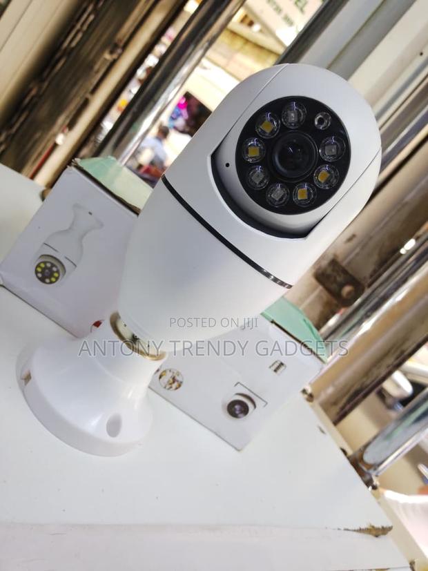 E27 Wifi 380° Panoramic Home Security Camera - thumbnail 3