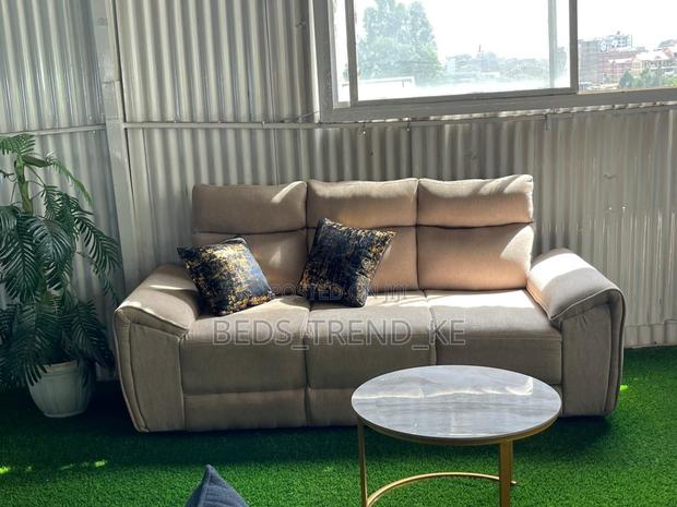 Reliable 3 Seater Semi Recliner (New Design)