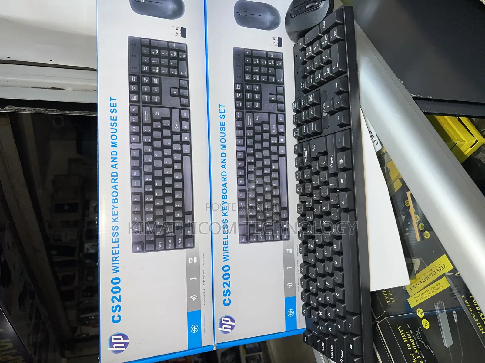 Hp Wireless Keyboard and Mouse Cs200