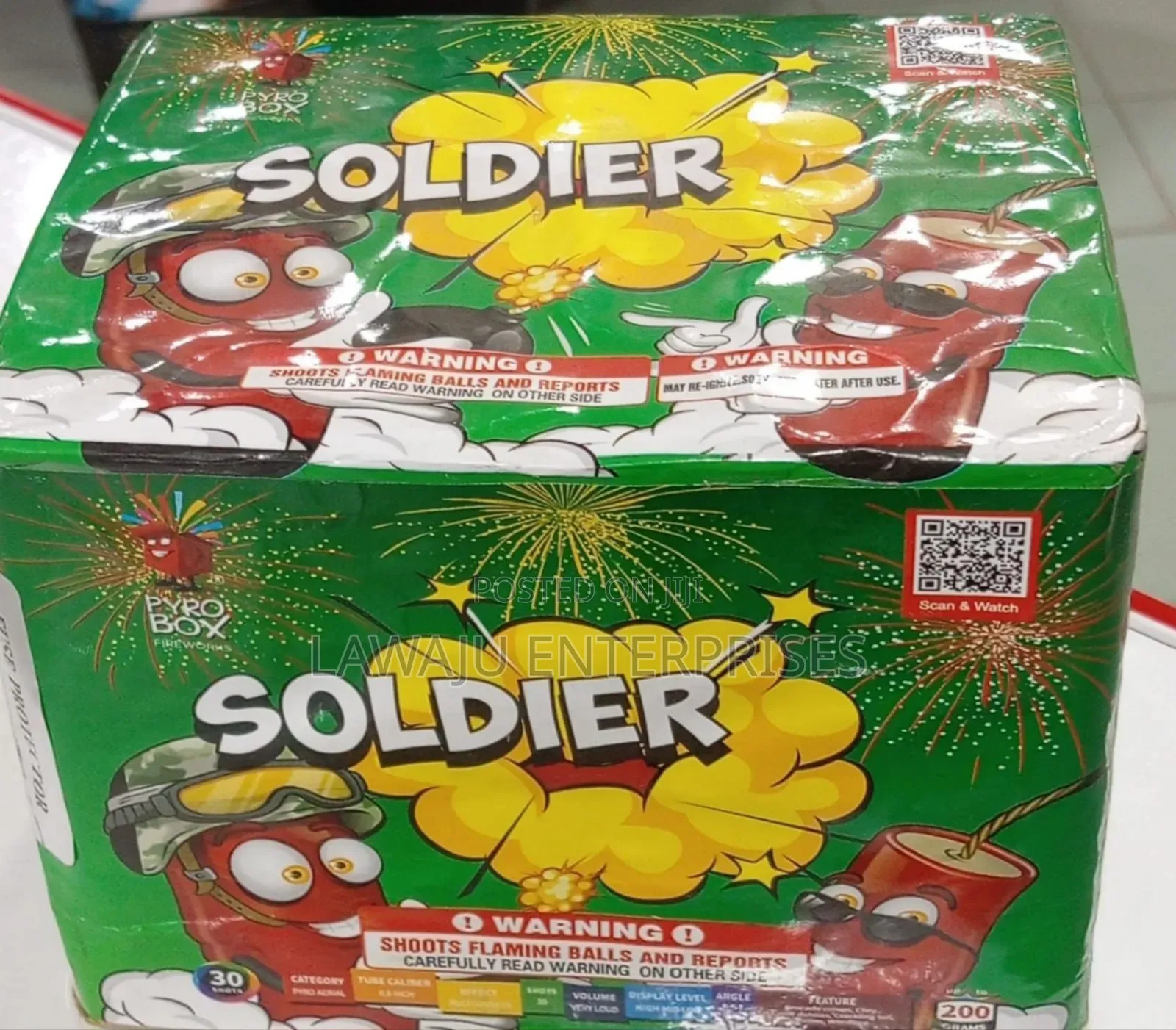 Soldiers Fireworks