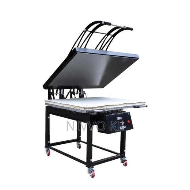 80×100cm Size A0 Heavy-duty Flatbed Heat Transfer Press Machine - main view
