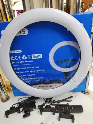 LJJ-45 18′′ Led Ring Light With Stand Remote Control