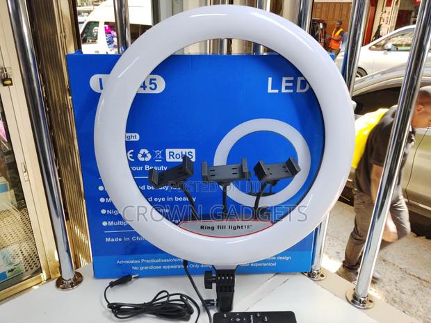 18′′ Dimmable Led Ring Light Studio Light With Stand - main view