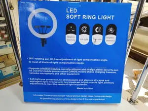 LJJ-45 18 Inch Led Ring Light Kit With Stand Remote