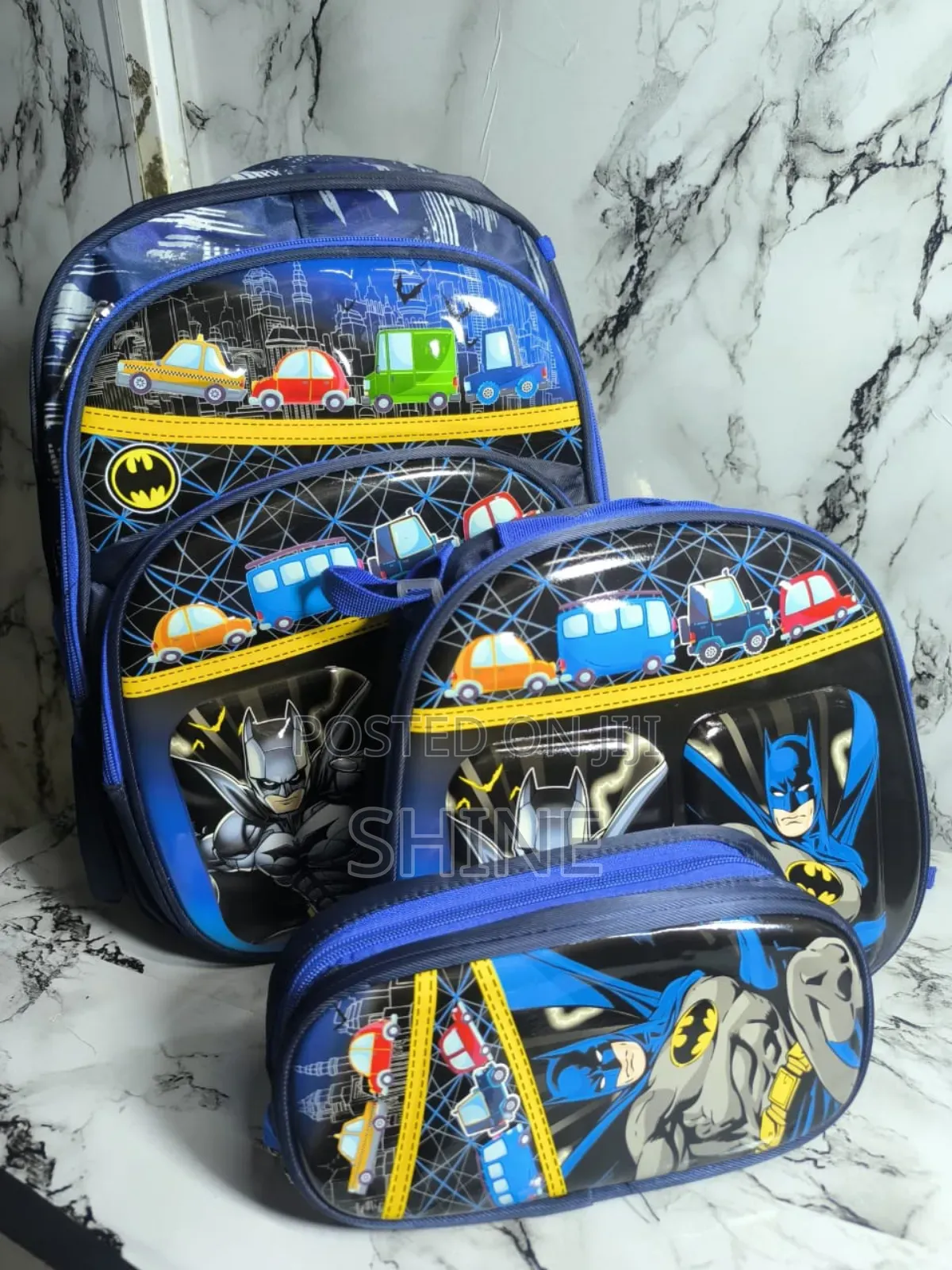 3 in 1 Cartoon School Bag Set