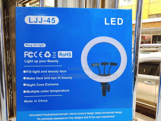 Ljj-45 Led Ring Light For Vlogging, Beauty & Live Broadcast - main view