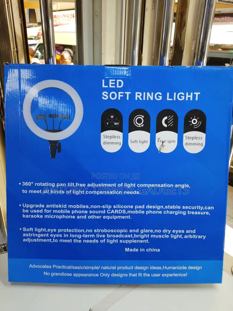 Ljj-45 Led Ring Light For Vlogging, Beauty & Live Broadcast
