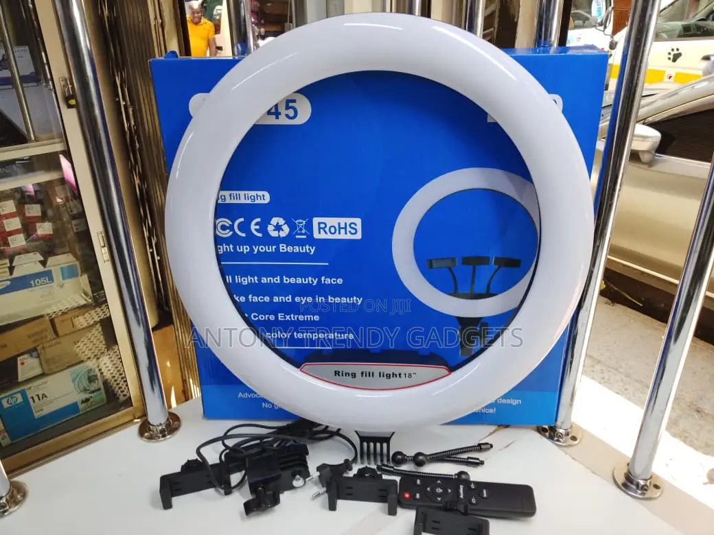 Ljj-45 Led Ring Light For Vlogging, Beauty & Live Broadcast