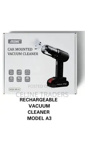 MDHL Car Mounted Vacuum Cleaner, Model Md-A3.