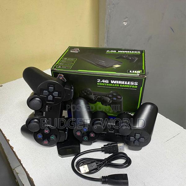 2.4g Wireless Controllers––10,000 Video Game Retro Box–Plug and Play - main view