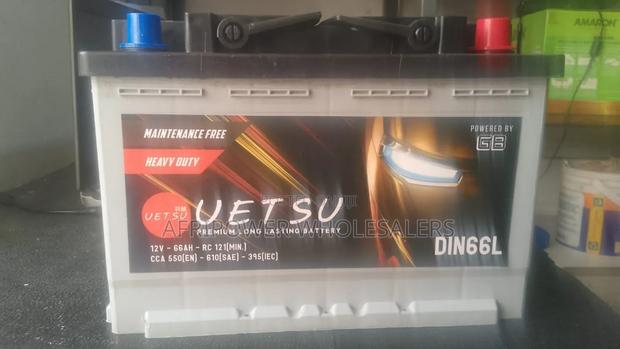Uetsu Din 66 Mf Car Battery