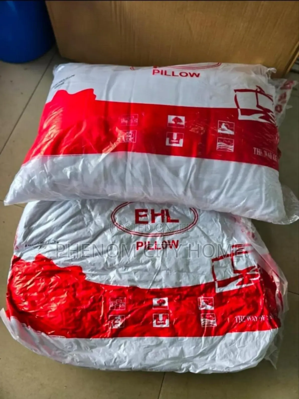 Compressed 1000grams Plain Bedpillows