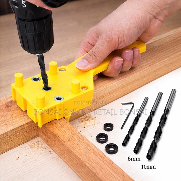 8 Piece Dwelling Hole Jig Drill Locator Set - thumbnail 2