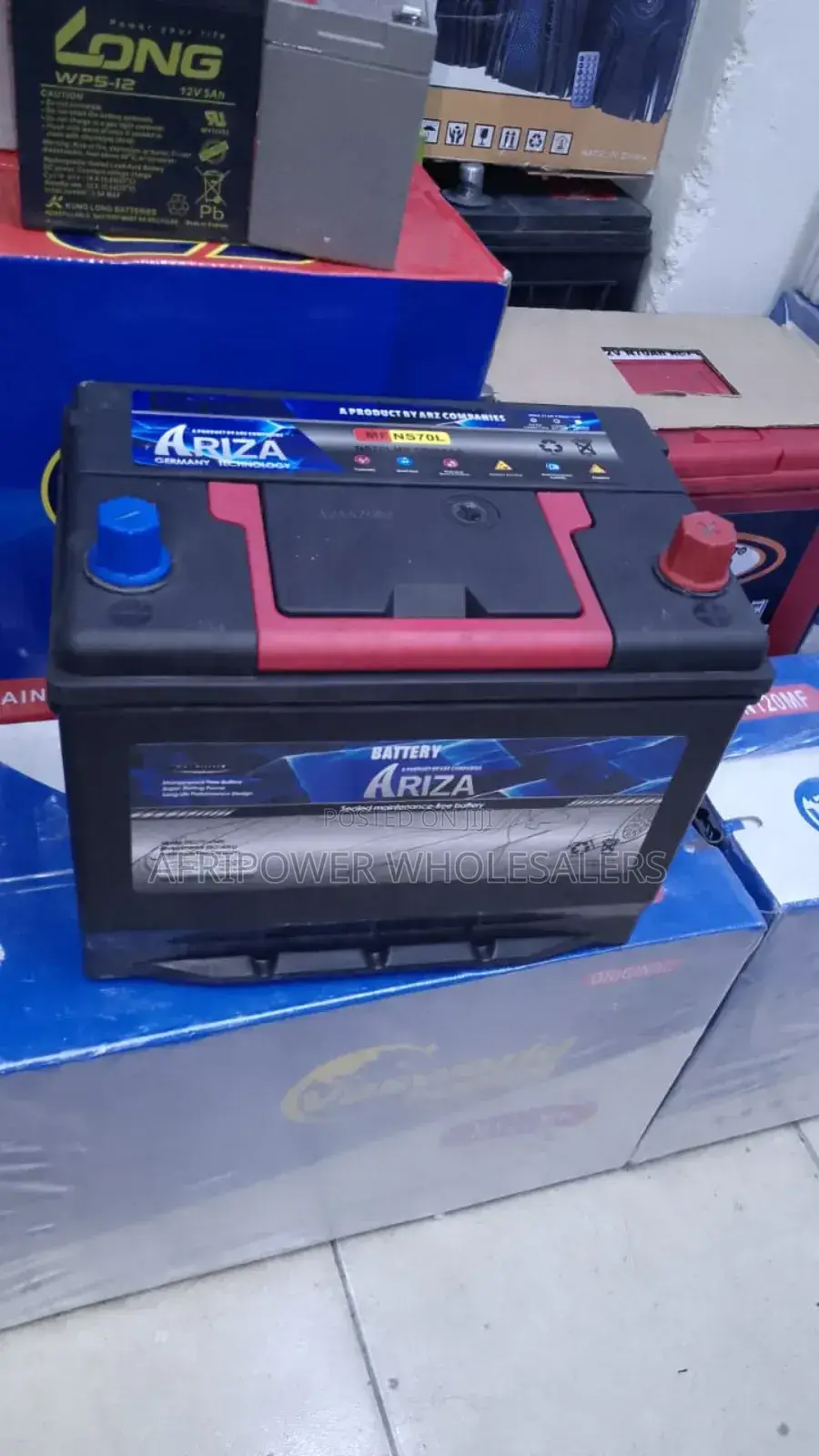 Ariza Ns70 Mf Car Battery