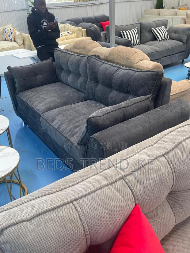 Negotiable 5 Seater Butterfly Sofa Set - main view