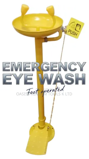 Eye Wash Foot Operated