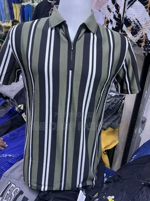 Quality Striped Men T-Shirts Sizes M-3xl