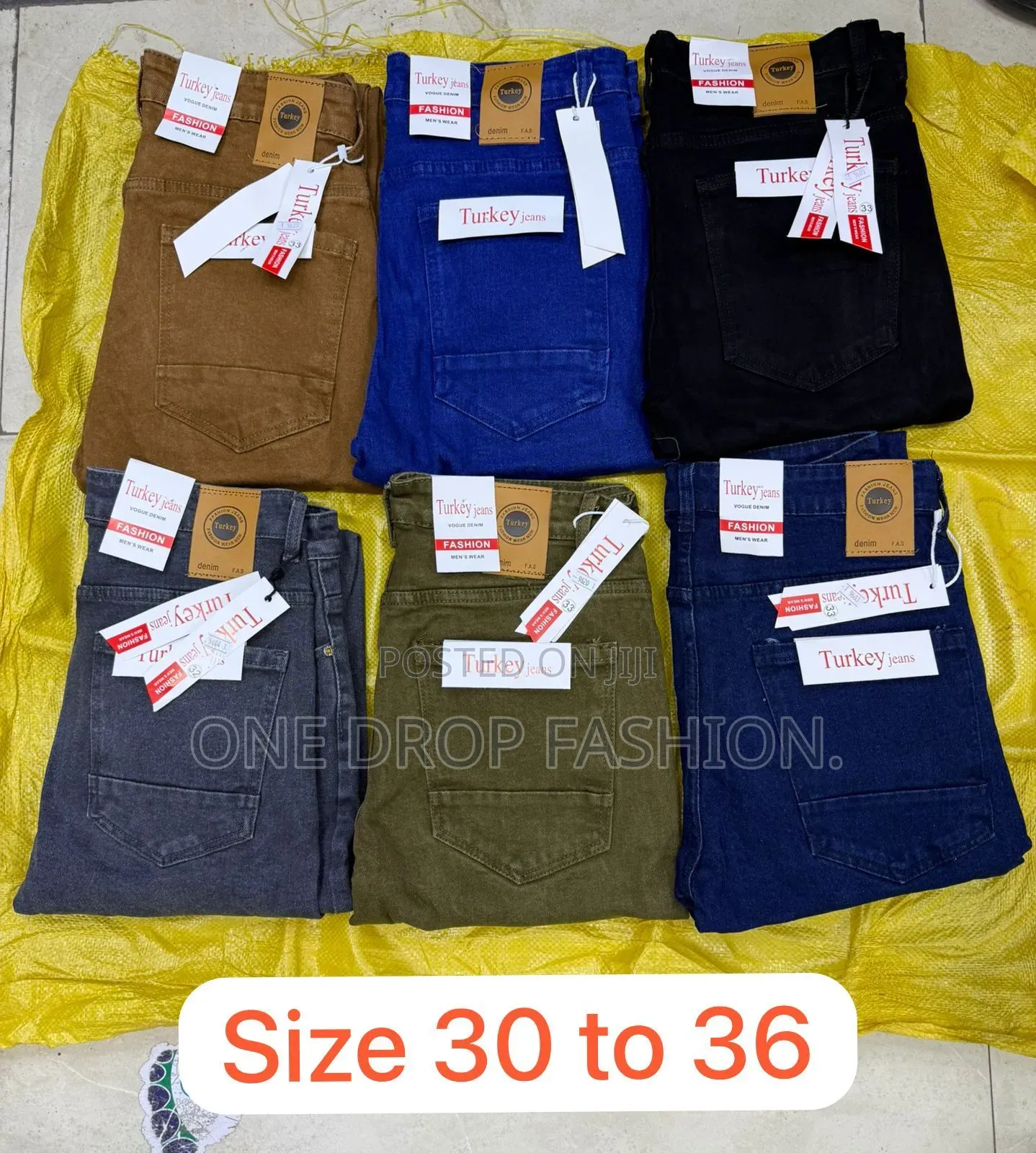 Vogue Denim Jeans Sizes 30-36