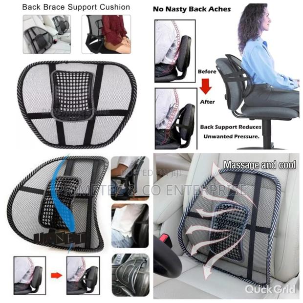 Seat Back Lumbar Support Back Rest Mesh