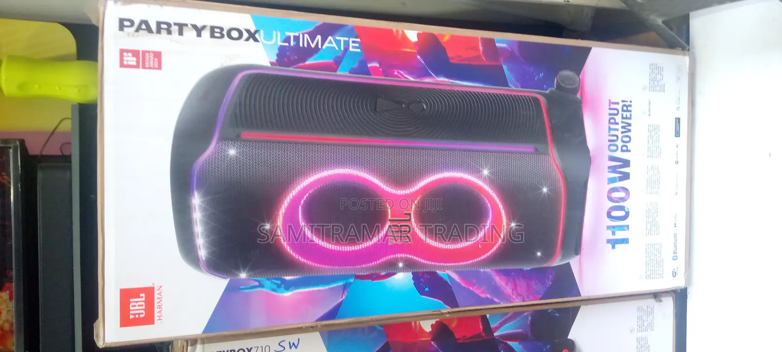JBL Party Box Ultimate: High Power Dolby Atmos Party Speaker 1100w RMS
