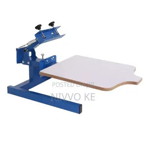 1-Color 1-Station Manual Screen Printing Machine