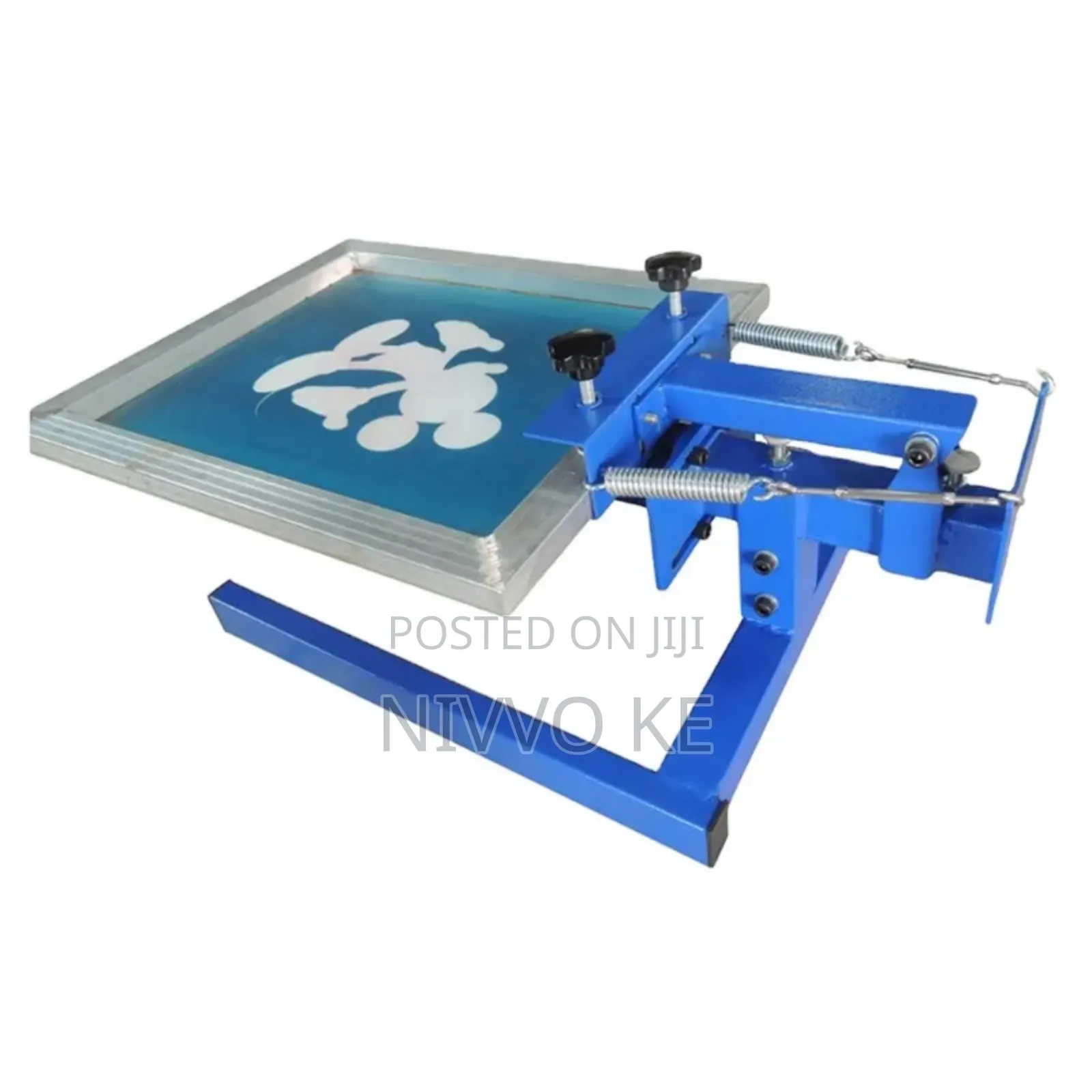 1-Color 1-Station Manual Screen Printing Machine
