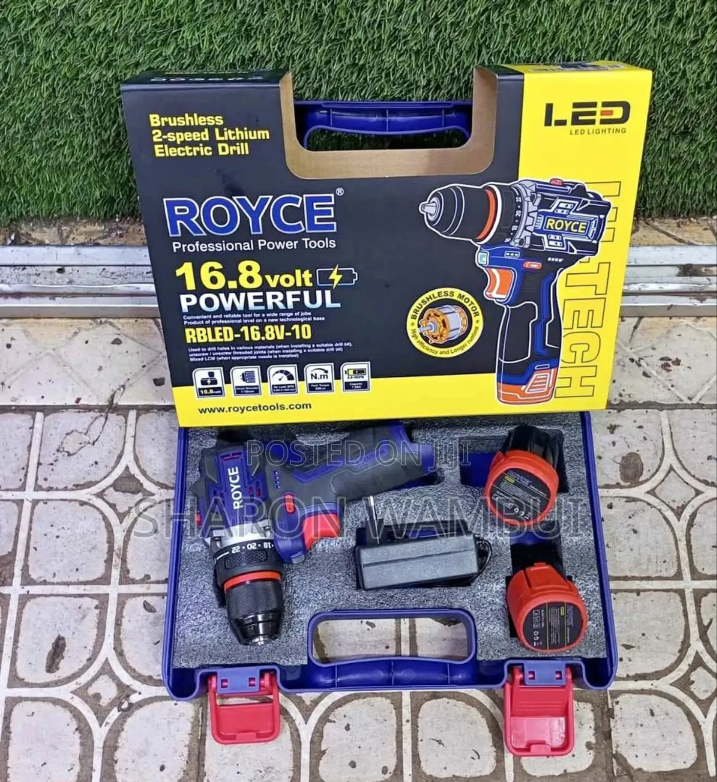Royce Rechargeable Drill / Royce Cordless Drill Set