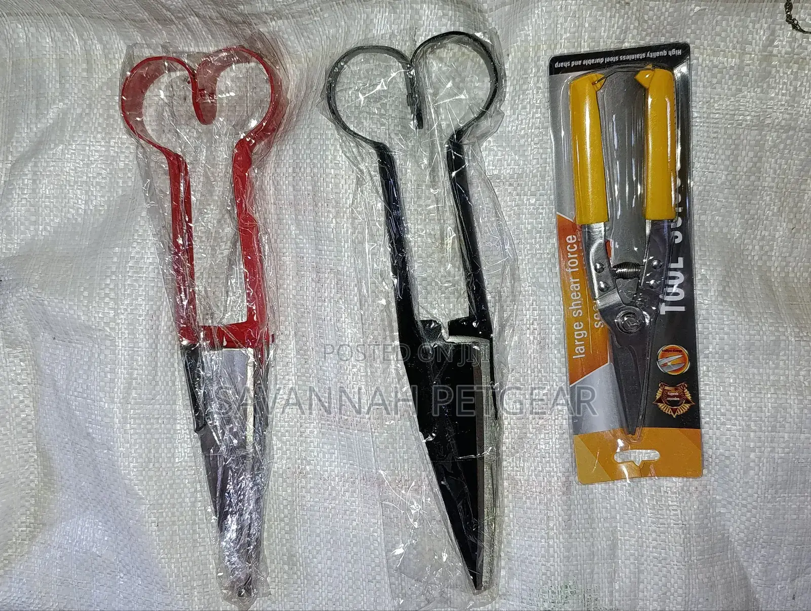 Pet Manual Wool Shears or Blade Sheep Shearing Scissors (Long Handles)