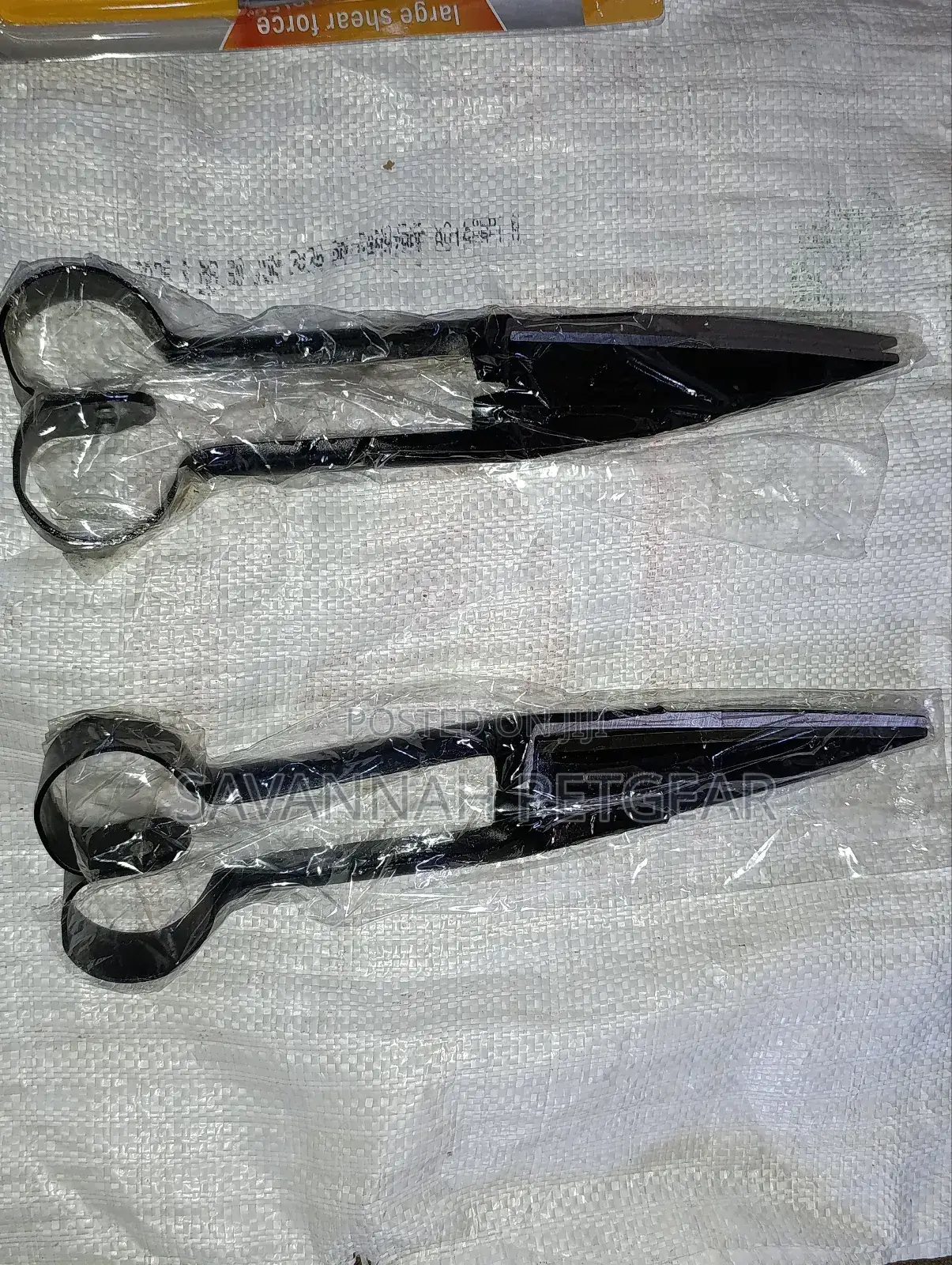 Pet Manual Wool Shears or Blade Sheep Shearing Scissors (Long Handles)