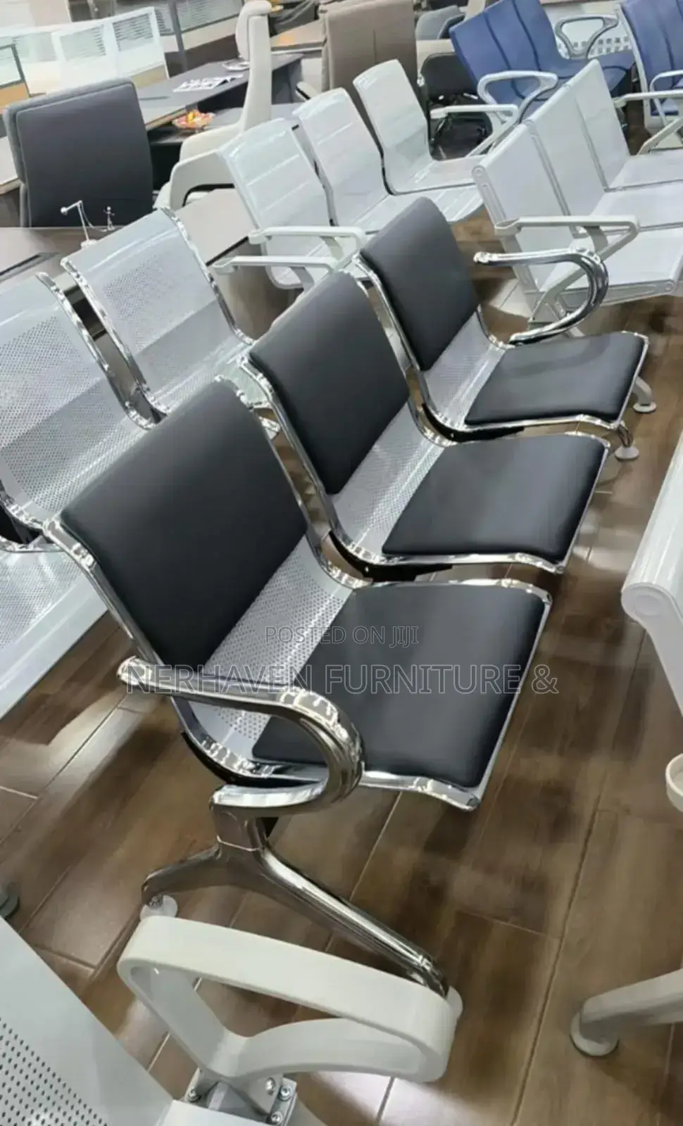 Office Link Chair – Strong Seating for Reception Waiting Areas