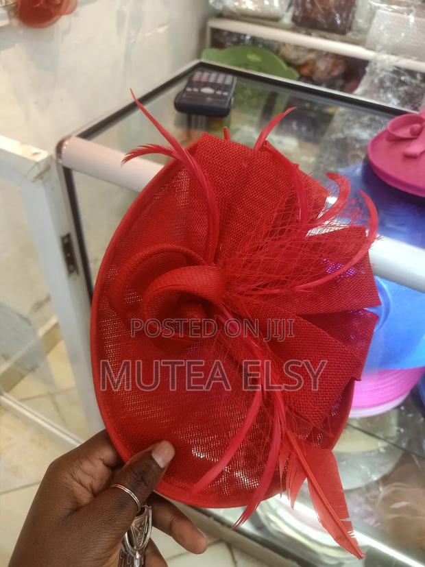 Multicoloured Quality Oval Fascinator Hats - thumbnail 4